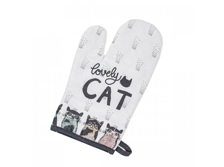 Рукавица для кухни Home Line. Lovely Cat