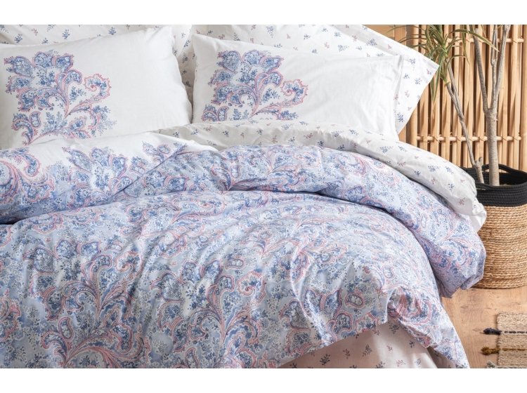 Постельное белье Cotton box. Bohem Mapiya mavi