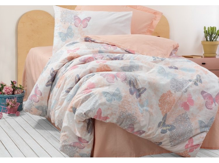 Подростковое постельное белье Cotton box. Kimela pembe