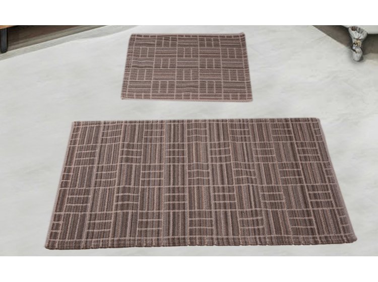 Набор ковриков Diva. Parca beige-brown
