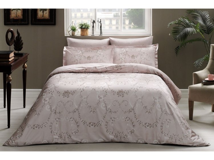 Постельное белье TAC. Сатин Delux Dorian Vizon