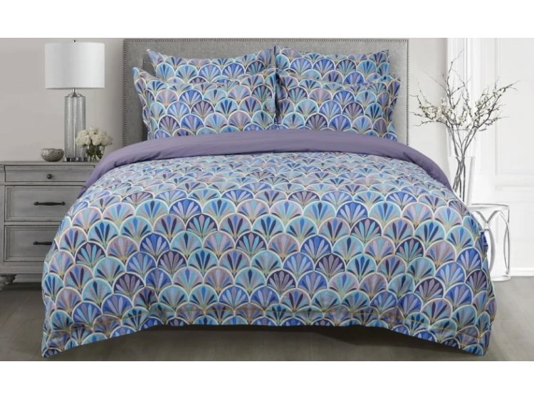 Постельное белье Arya. Египетский хлопок Elmira Viola