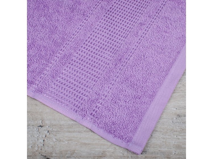 Махровое полотенце Аиша. Royal лилового цвета