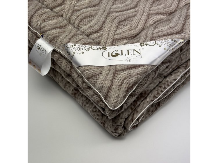 Одеяло детское демисезонное Iglen. Льняное во фланели