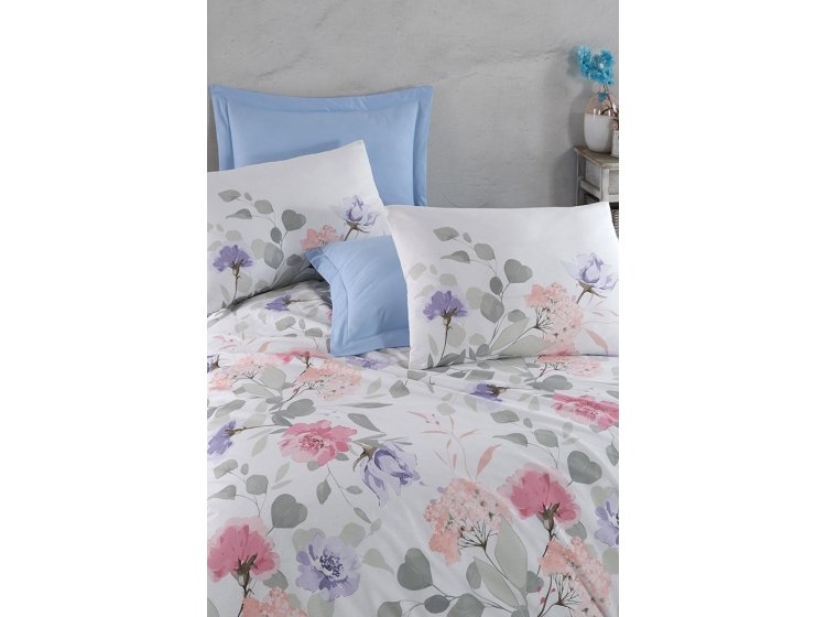 Постельное белье Altinbasak. Ранфорс Tiffany sky