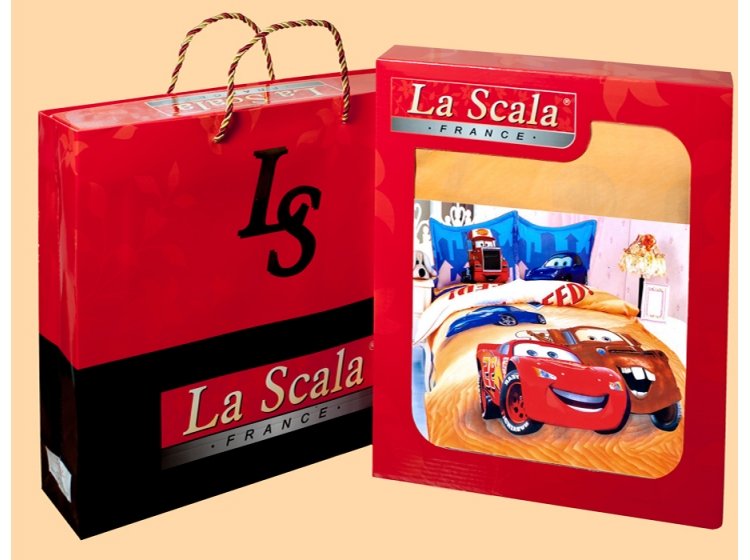 Детское постельное белье La Scala. Корабль КI-077 упаковка