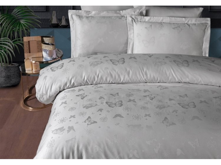 Постельное белье First Choice. Jaсquard Corina sand