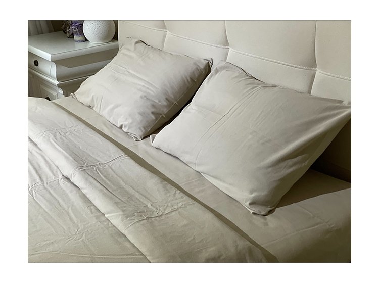 Постельное белье Novita. Фланель Капучино