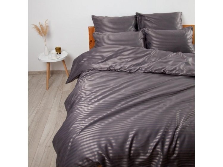 Постельное белье ТЕП. Страйп Сатин Graphite