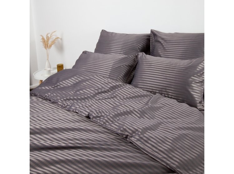 Постельное белье ТЕП. Страйп Сатин Graphite
