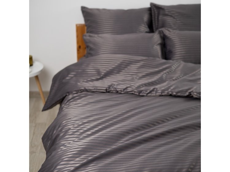 Постельное белье ТЕП. Страйп Сатин Graphite