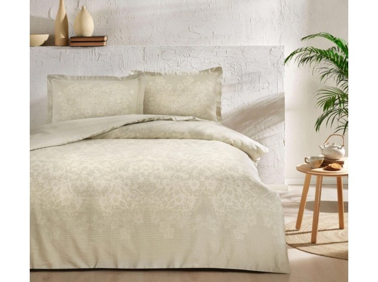 Постельное белье Tac. Сатин Herta Beige
