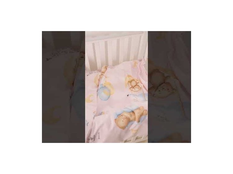 25415 Рожевий -Комплект дитячої постільної білизни з Ранфорсу (Бязь)