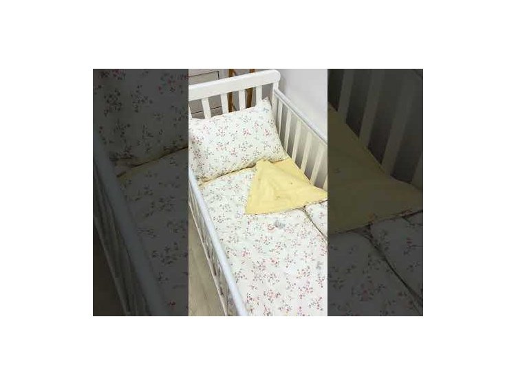 805 - Комплект дитячої постільної білизни з Сатин Твіллу