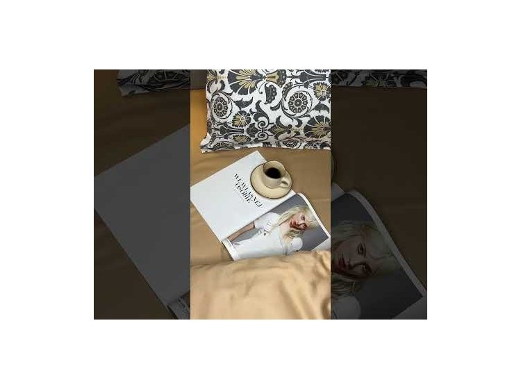 39 - Комплект постільної білизни з Сатину - Єгипетська бавовна