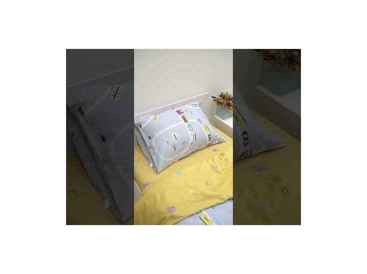 766 - Комплект підліткової постільної білизни з Сатин Твілл