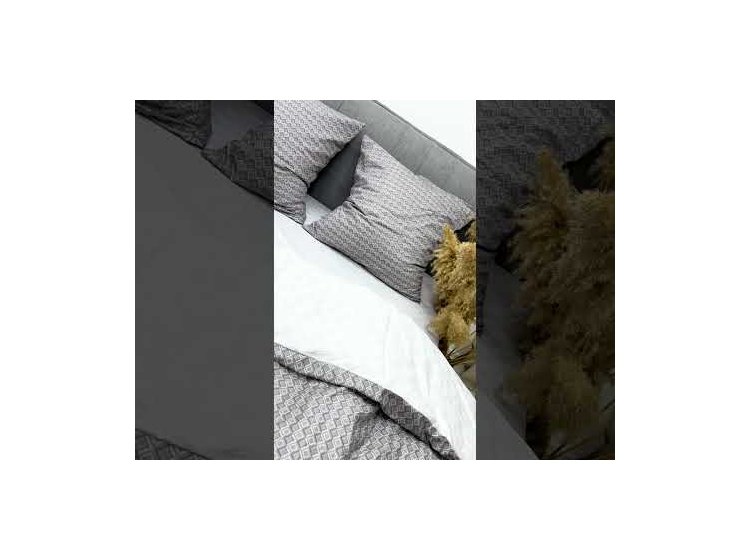 718 - Комплект постільної білизни з Сатин Твіл