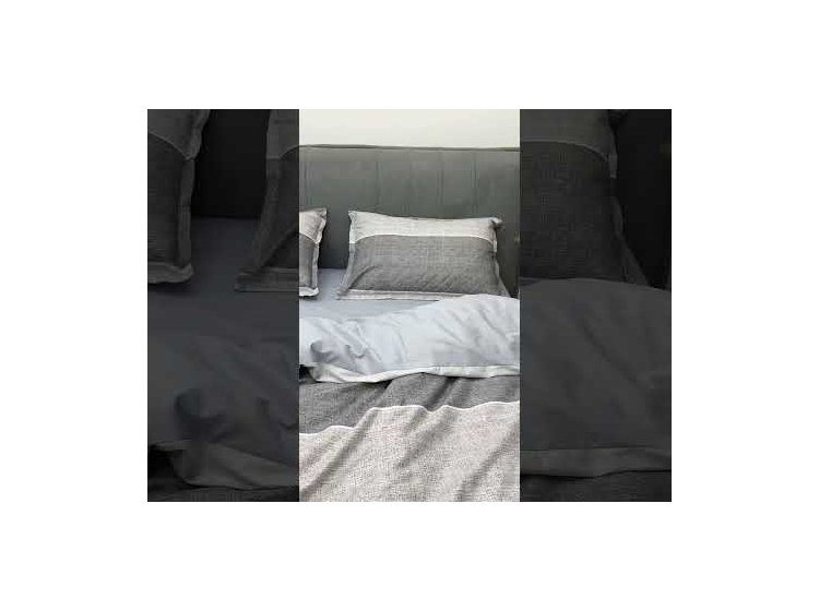 156 - Комплект постільної білизни з Сатин Люкс