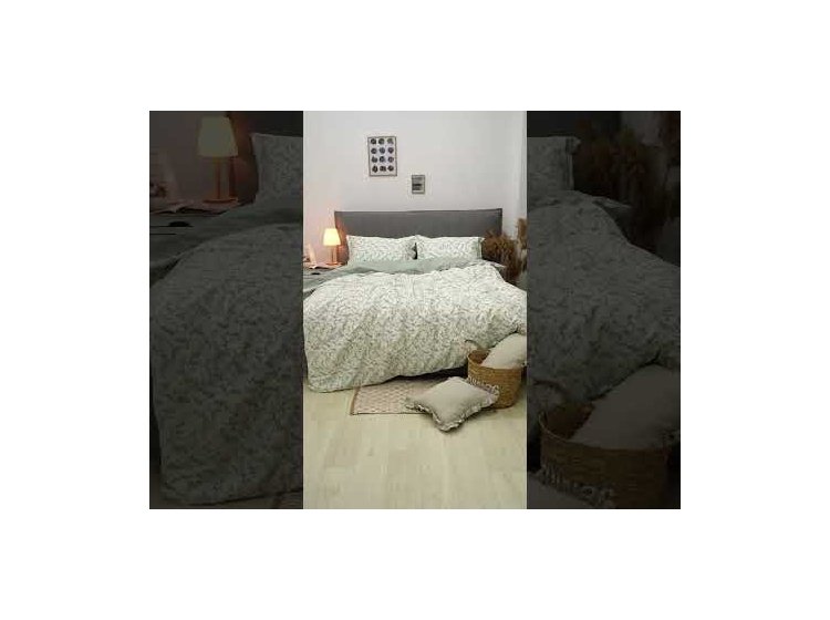 155 - Комплект постільної білизни з Сатин Люкс