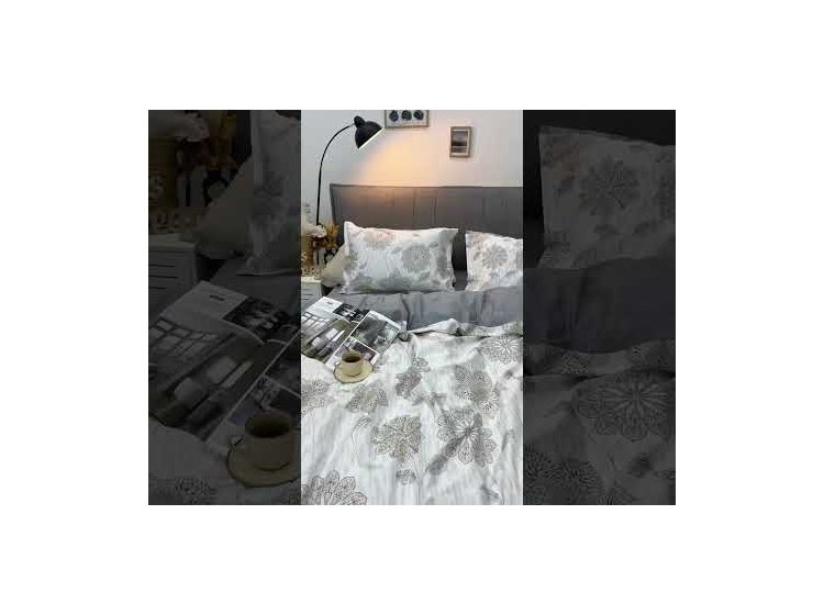 L-010 - Комплект постільної білизни з Сатин Делюкс