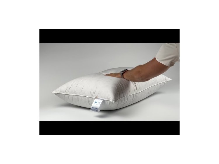 Подушка пухова полегшена, з сірим пухом IGLEN (арт. 50701NG)