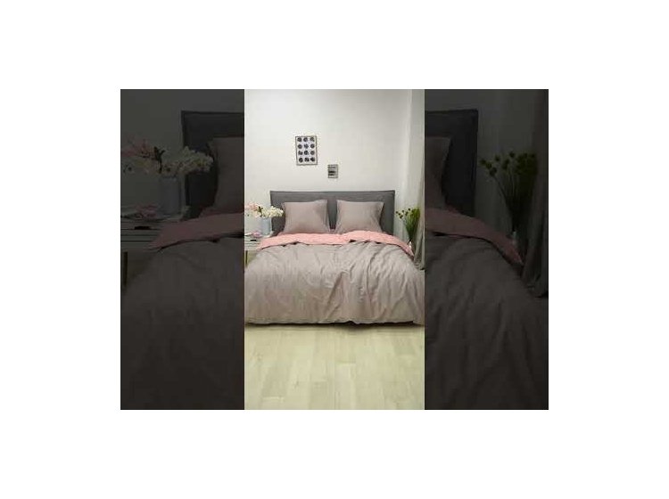 783 - Комплект постільної білизни з Сатин Твіл