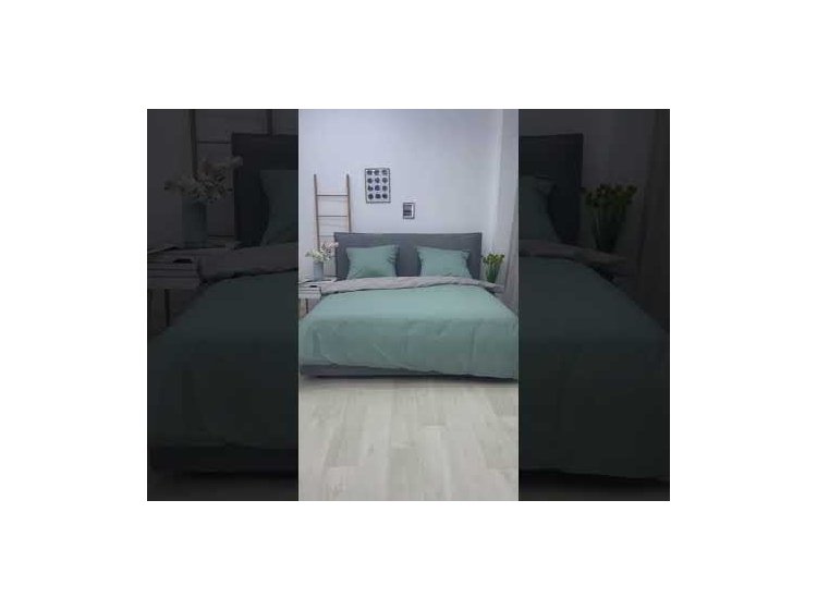 784 - Комплект постільної білизни з Сатин Твілл