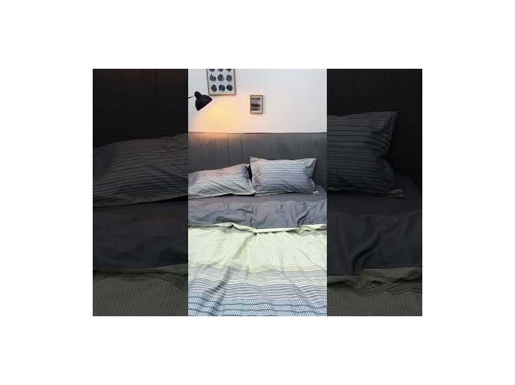 L-002 - Комплект постільної білизни з Сатин Делюкс