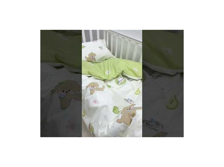 763 - Комплект дитячої постільної білизни з Сатин Твіллу