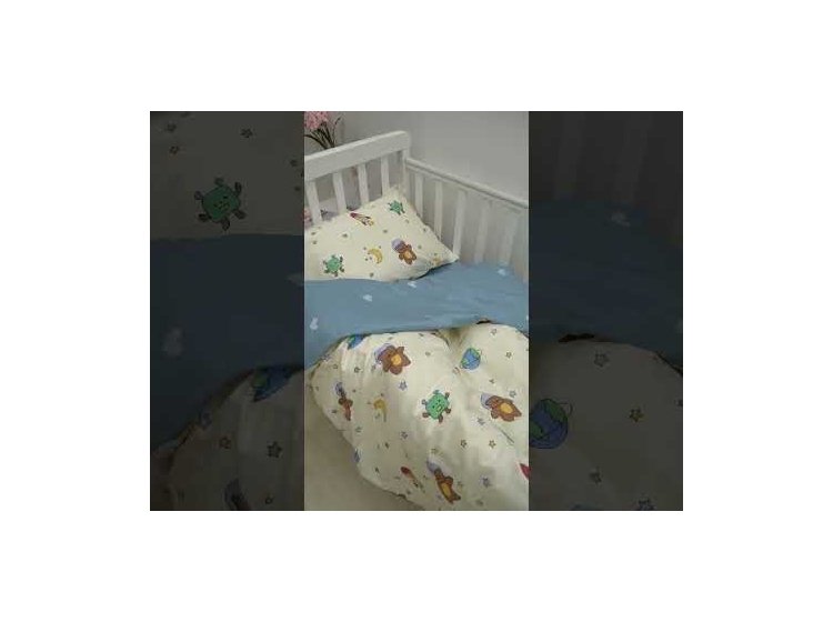767 - Комплект дитячої постільної білизни з Сатин Твіллу