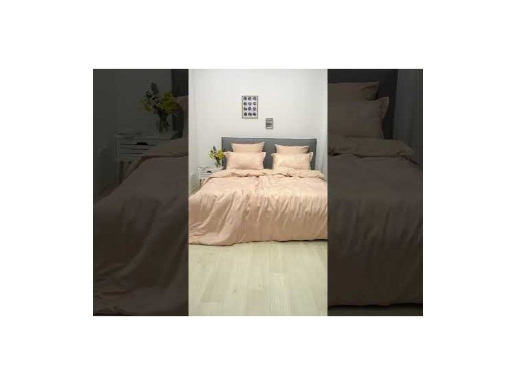 2539 - Комплект постільної білизни Сатин Жакард Tiare