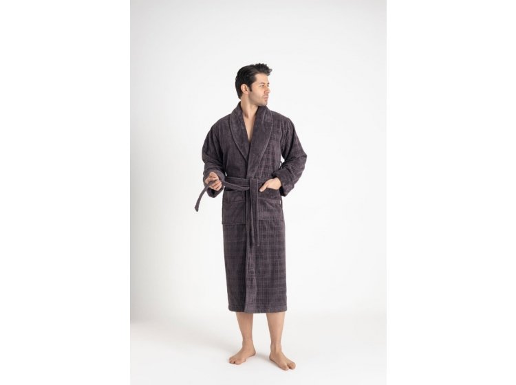 Халат махровый мужской Nusa. NS 1485 kaya