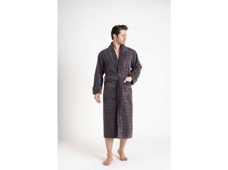 Халат махровый мужской Nusa. NS 1485 kaya