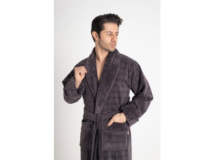 Халат махровый мужской Nusa. NS 1485 kaya