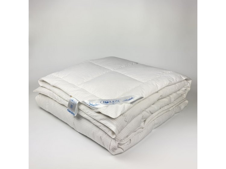 Одеяло "Iglen" 100% пух стеганное детское зимнее, 110х140 см