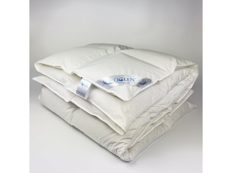 Одеяло зимнее Iglen Климат-Комфорт 100% пух