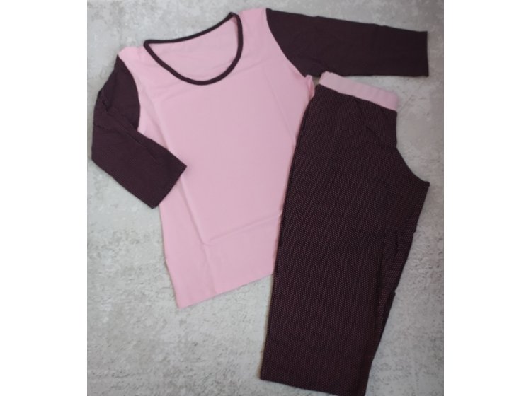 Пижама женская с бриджами EGO. PК 07