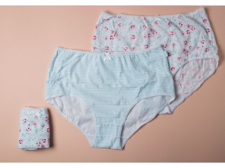 Женские закрытые трусики EGO. Must Have KQ01 A, 3шт