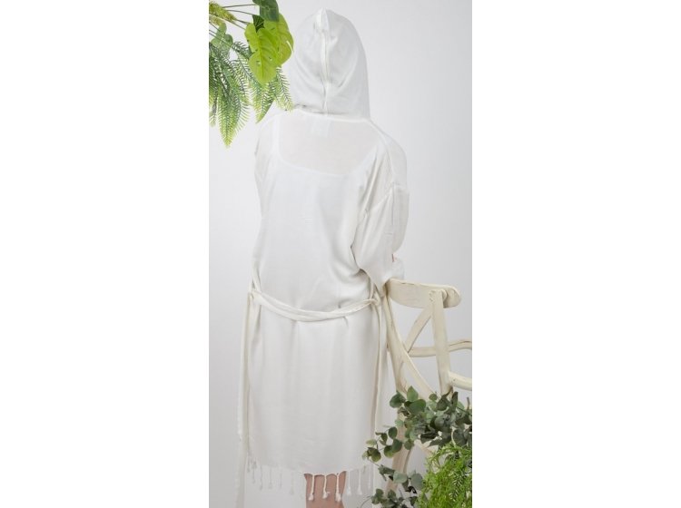 Халат унисекс Irya. Pastemal New Meltem kahve