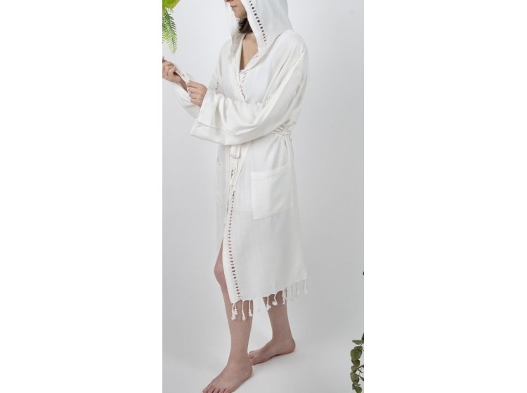 Халат унисекс Irya. Pastemal New Meltem mercan