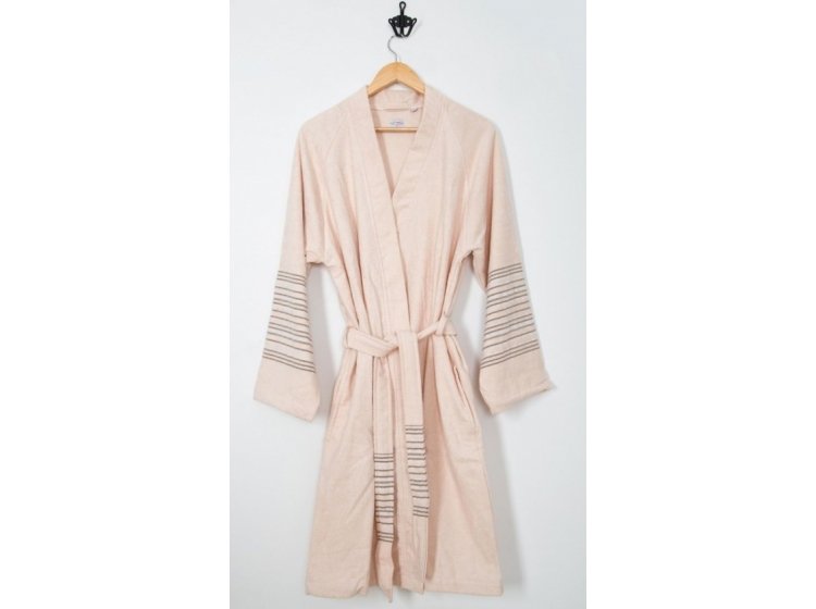 Халат махровый Irya. Serin pudra