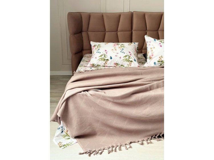 Постельное белье Saheser. Eco Cotton Mona vizon с легким пике