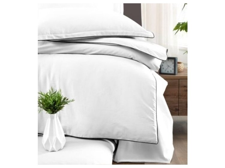 Постельное белье La Romano. Premium сатин Lucca White