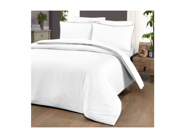 Постельное белье La Romano. Premium сатин Lucca White