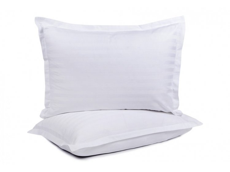 Набор наволочек Lotus. Сатин Страйп бепый с ушками