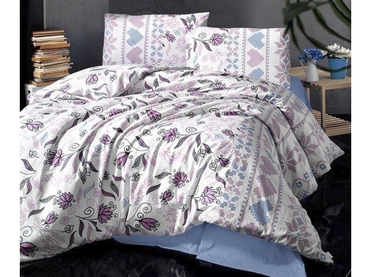 Постельное белье Altinbasak. Ранфорс Nily many