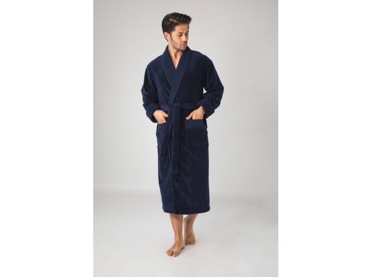 Халат мужской Nusa. ns 20665 lacivert