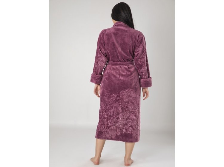 Халат женский Nusa. ns 8650 баклажан