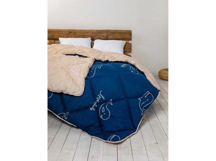 Зимнее одеяло ТЕП. ALASKA 450 Киты