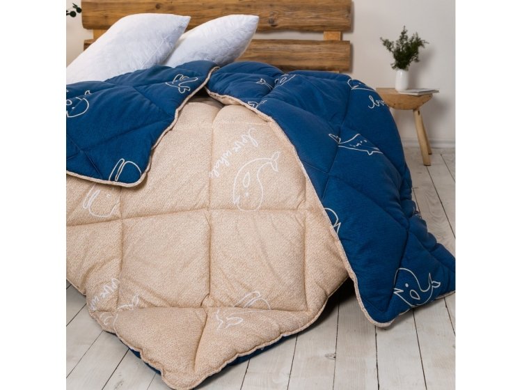 Зимнее одеяло ТЕП. ALASKA 450 Киты